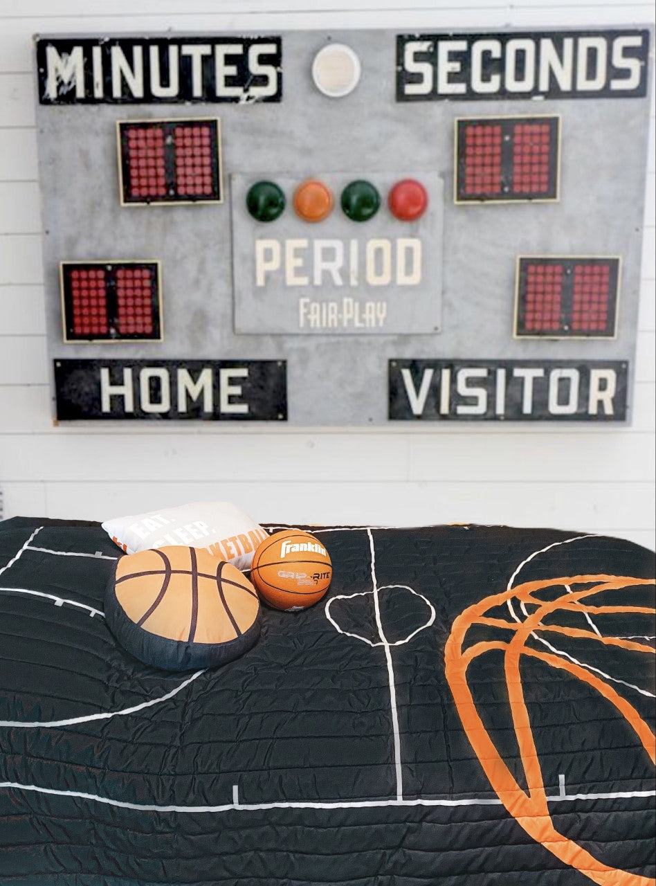 Basketball Game Quilt Set