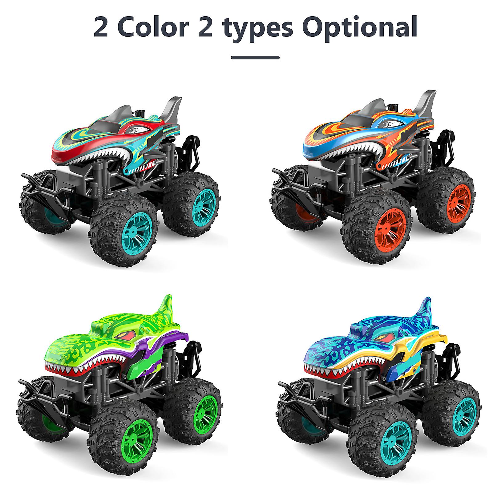 Rc Spray Car 1/18 Rc Car 2.4ghz Stunt Car Remote Control Stunt Vehicle Toys With Rear Fog Stream Music Led Light Auto-play Black 1m