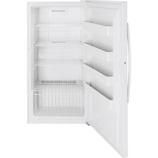 GE Garage Ready 17.3 cu. ft. Frost Free Defrost Upright Freezer in White FUF17SMRWW