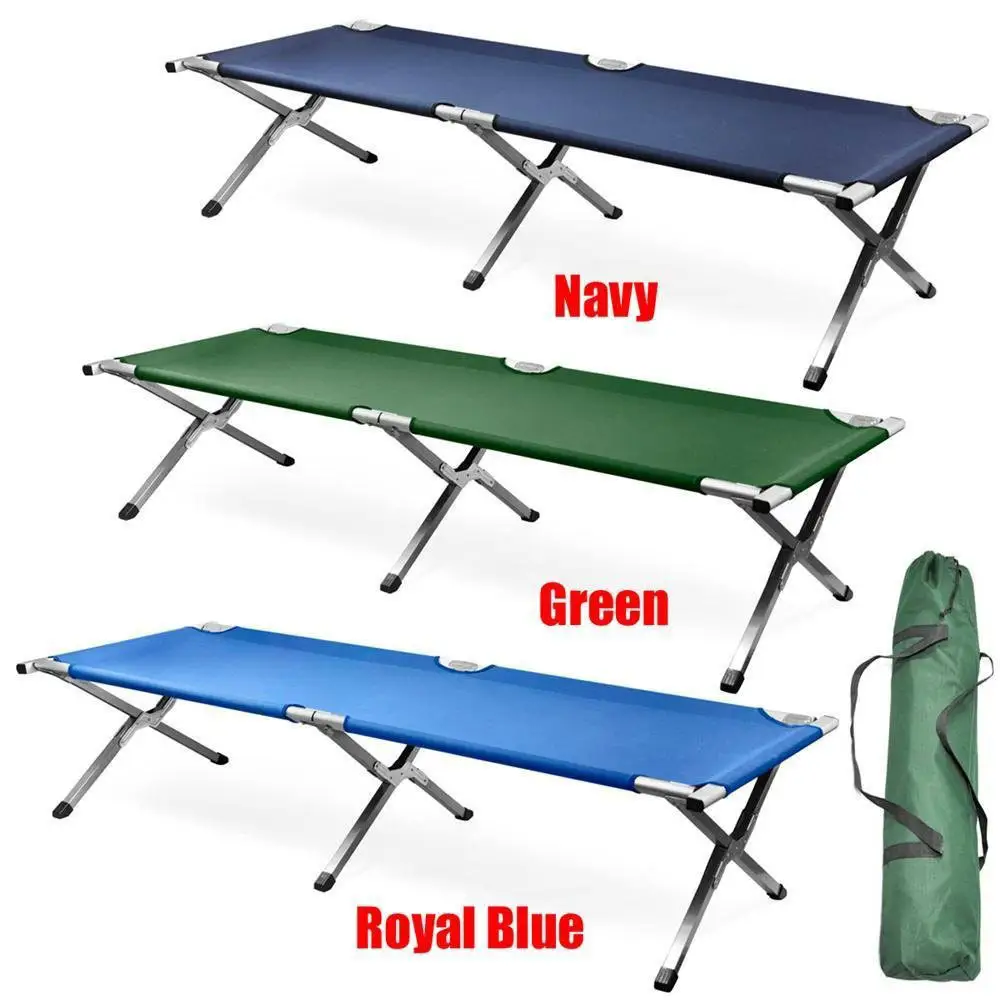 Factory direct sale accept logo customized outdoor product folding bed camping tent Folding Camping Bed