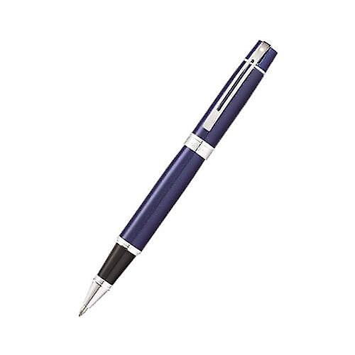 Sheaffer 300 Blue Lacquer/Chrome Plated Pen (Rollerball)