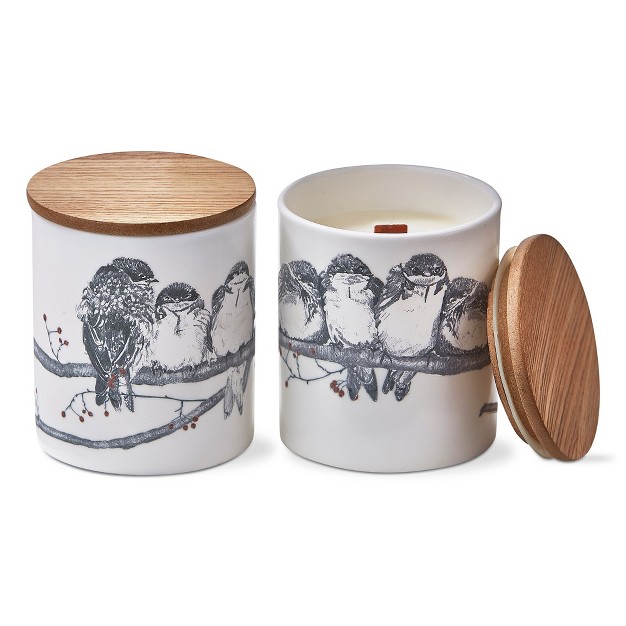 Tagltd Winter Sketches Sunset Candle