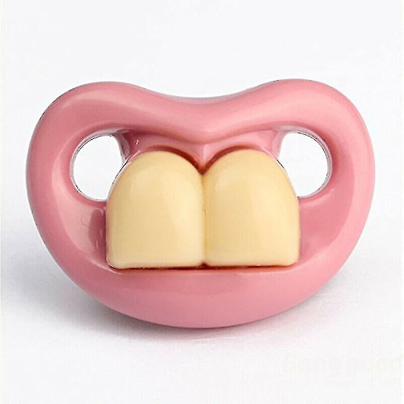 Free Shipping Mouth Baby Funny Dummy Pacifier Novelty Teeth Children Soother Feeding Tool Wedding Party Decoration Props Trick Toys