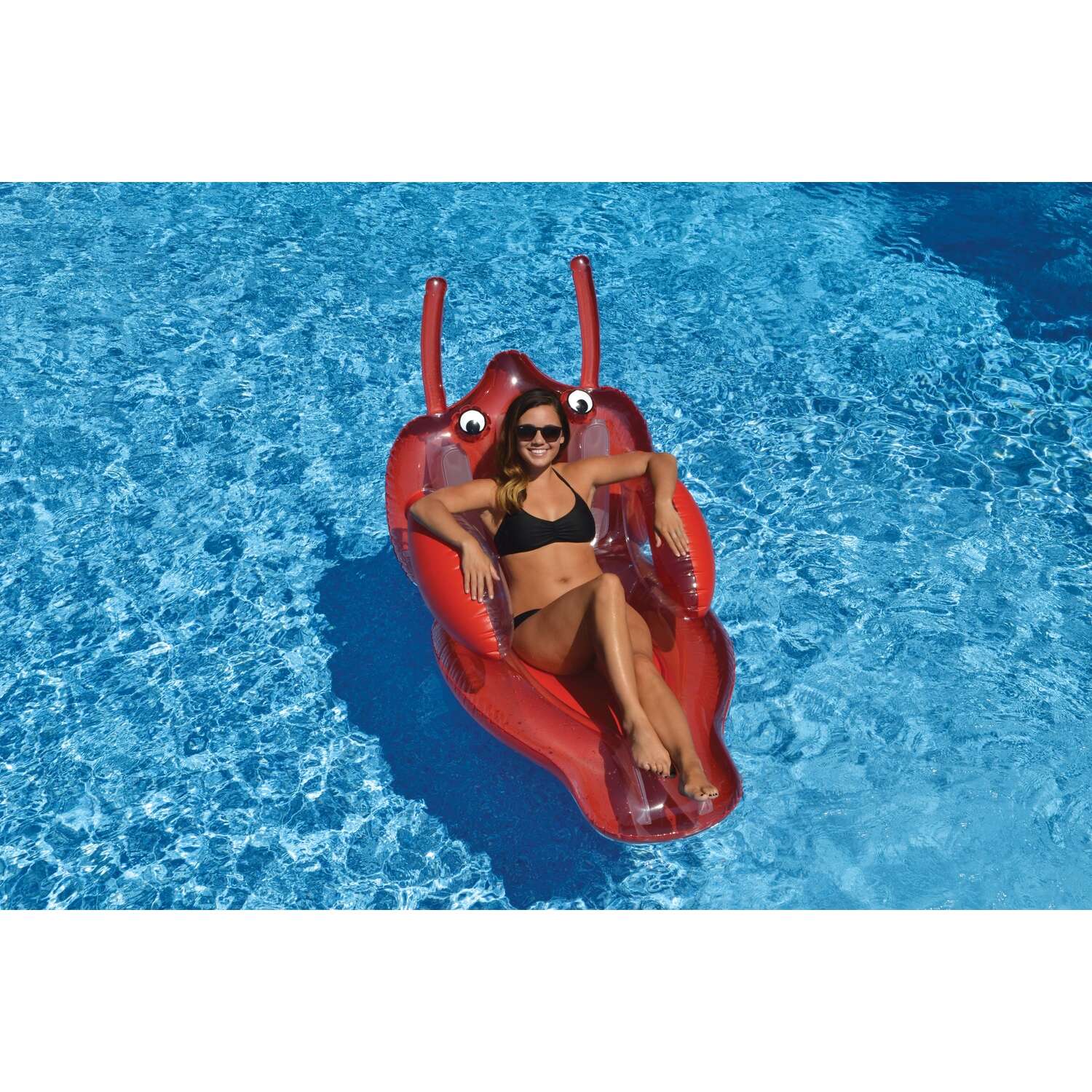 Swimline Red Vinyl Inflatable Pool Float