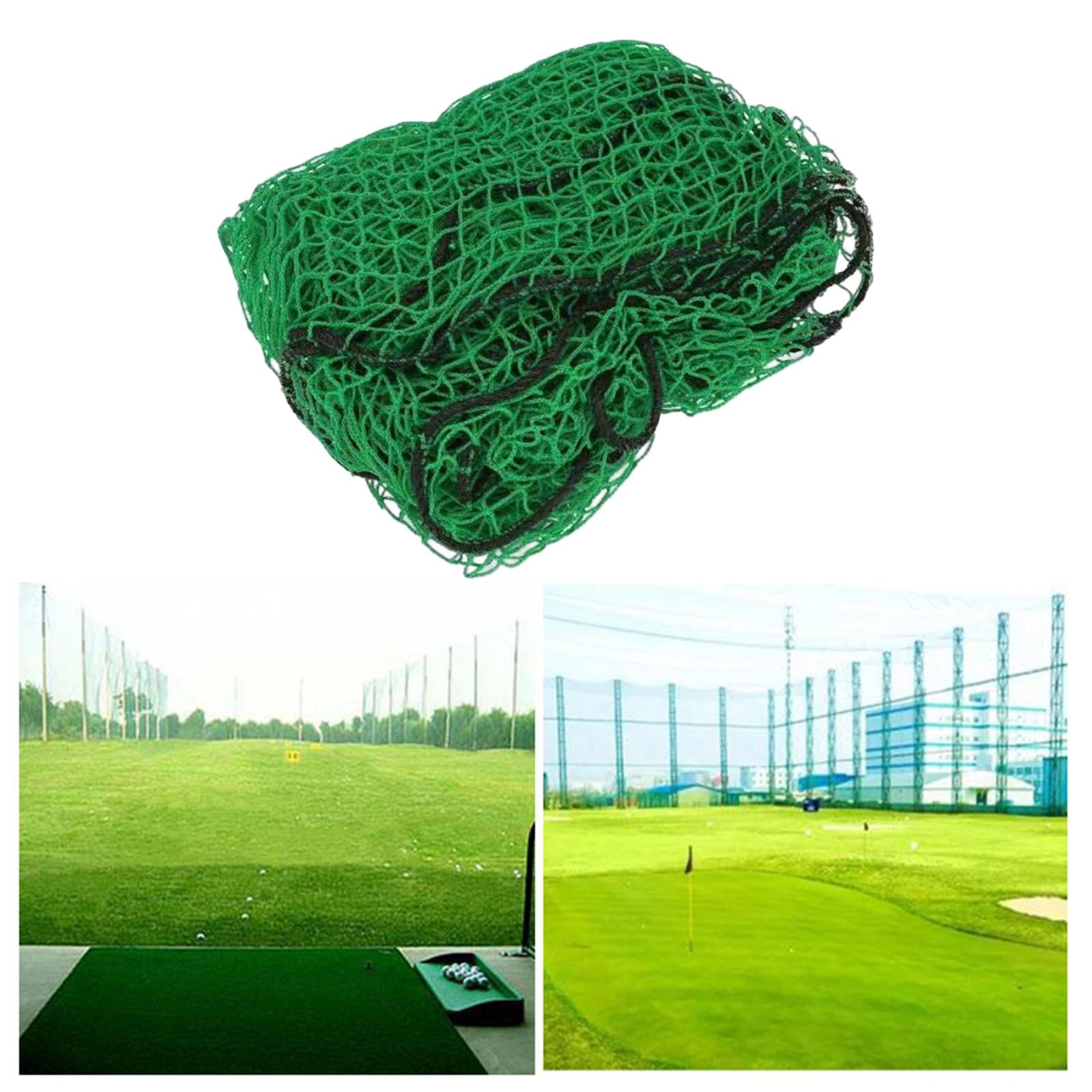 Golf Practice Barrier Border Net Golf Ball Hitting Netting for Backyard， Green ，