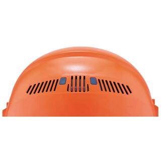 Ergodyne Skullerz Orange Class C Hard Hat Cap Style Vented Ratchet Suspension 8972