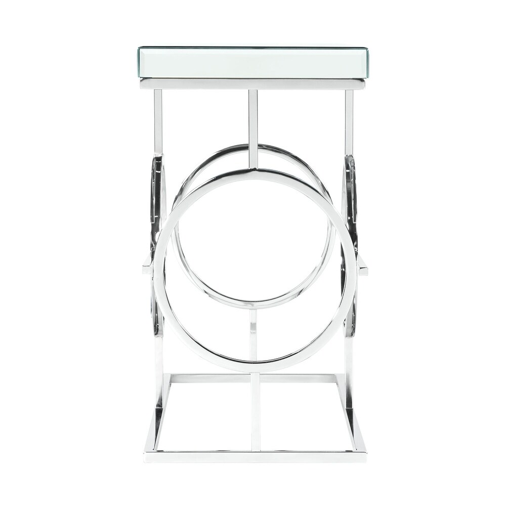 Picket House Furnishings Katie Rectangle Mirrored Sofa Table