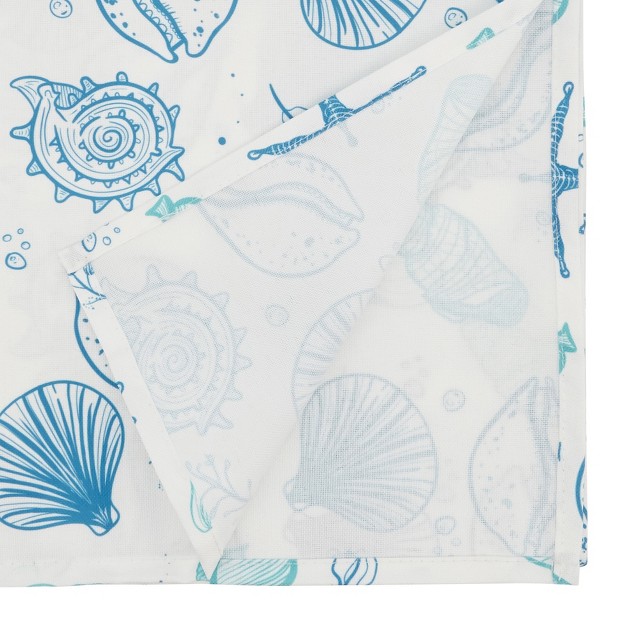 Saro Lifestyle Seashells Table Runner