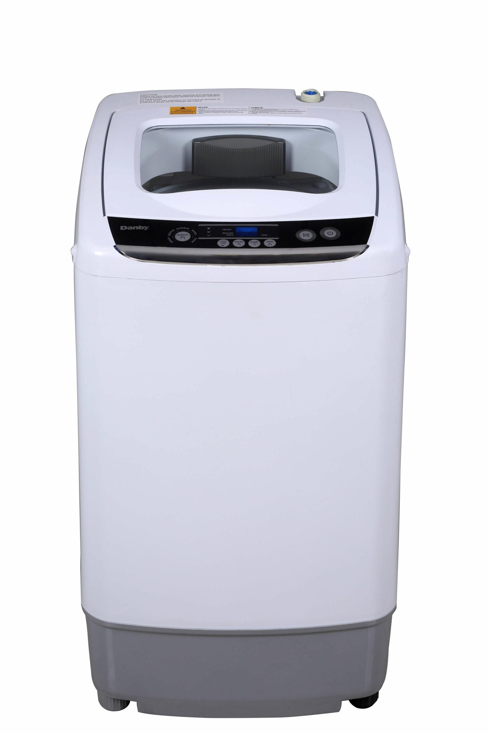 Danby DWM030WDB6 Danby Compact 0.9 Cu. Ft. Top Load Washing Machine For Apartment