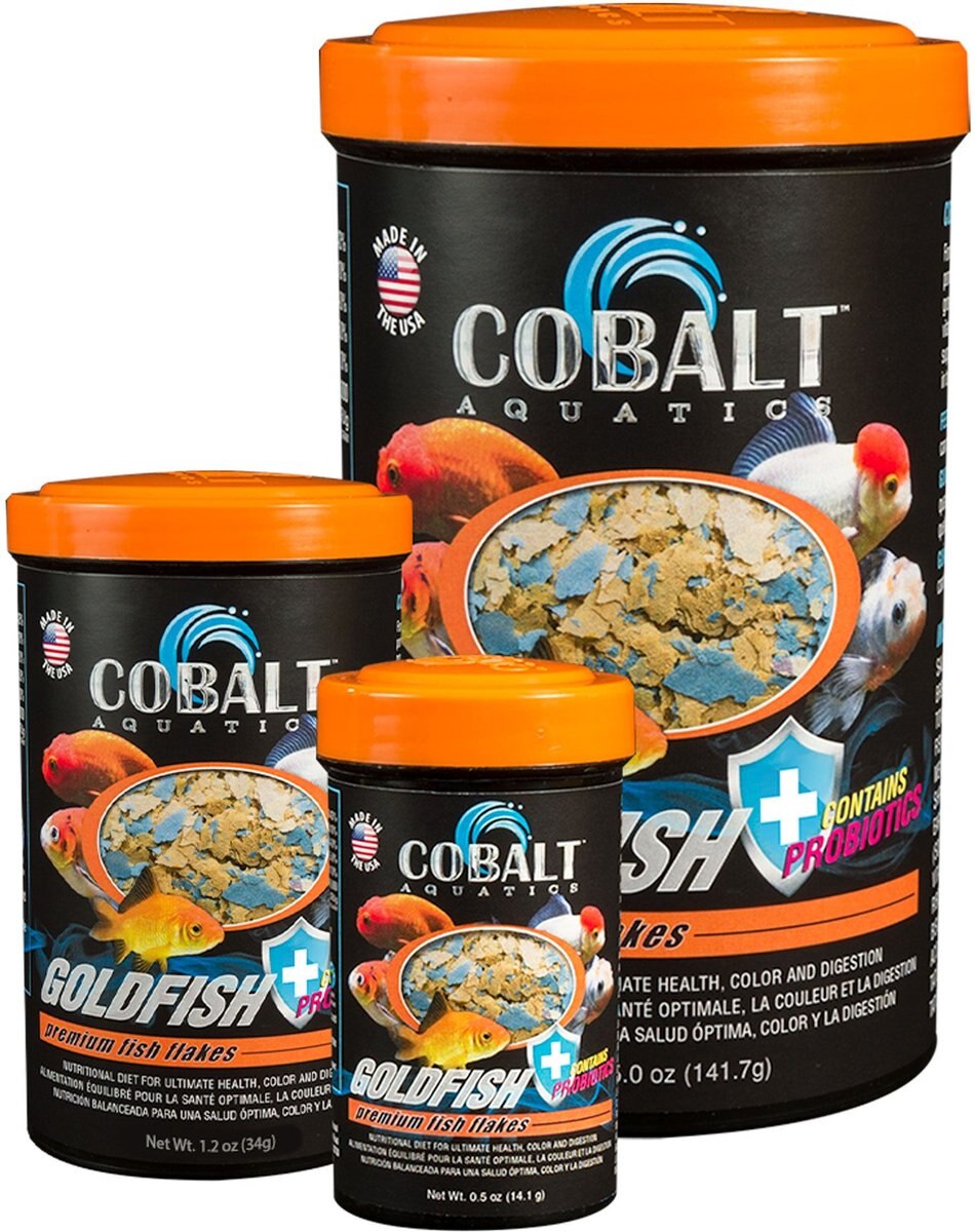 Cobalt Aquatics Goldfish Color Flakes Fish Food