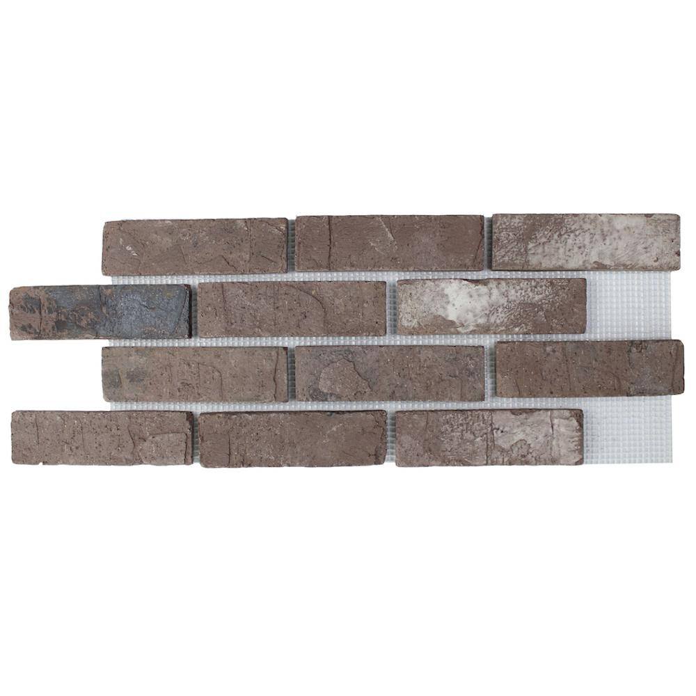 Old Mill Brick 28 in. x 10.5 in. x 0.5 in. Brickwebb Monument Thin Brick Sheets (Box of 5-Sheets) BW-370046CS