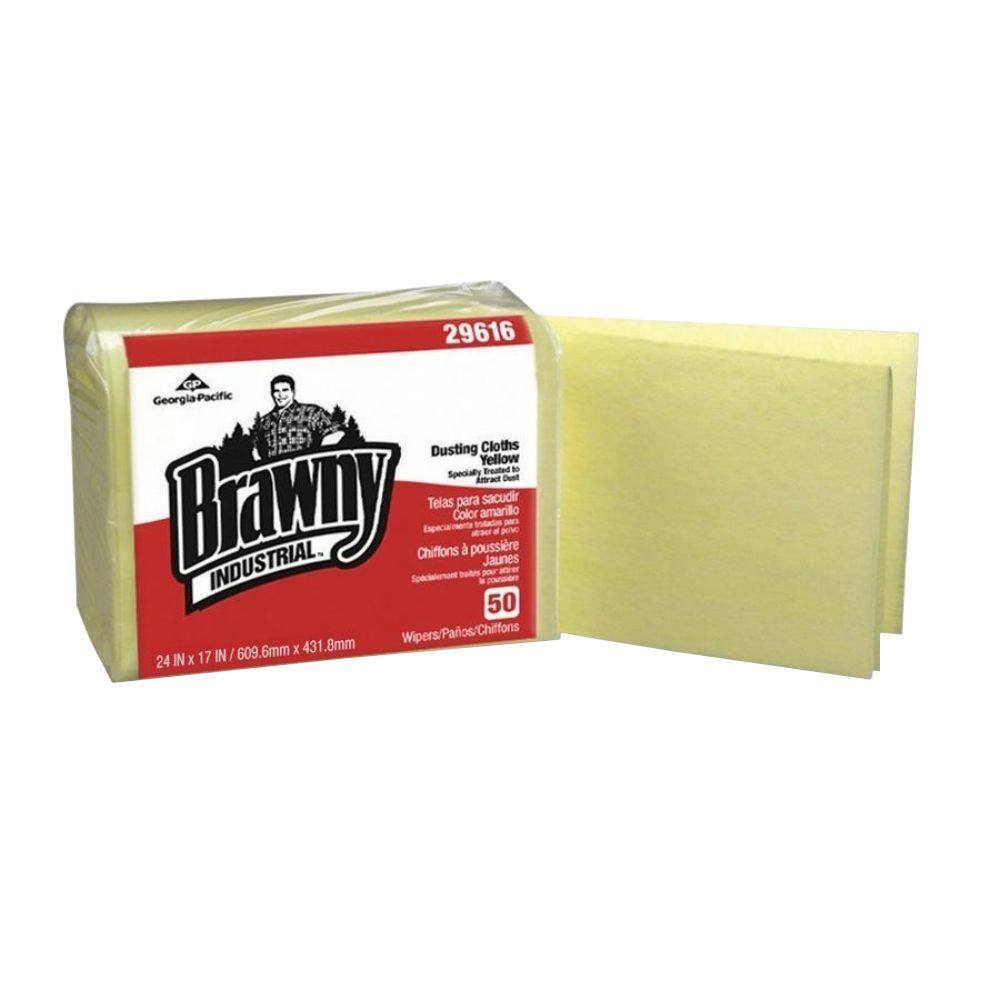 Brawny Industrial Yellow Dusting Cloths GEP29616