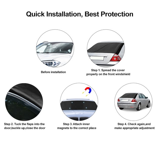 Car Protection Rear Windshield Cover Sunshade