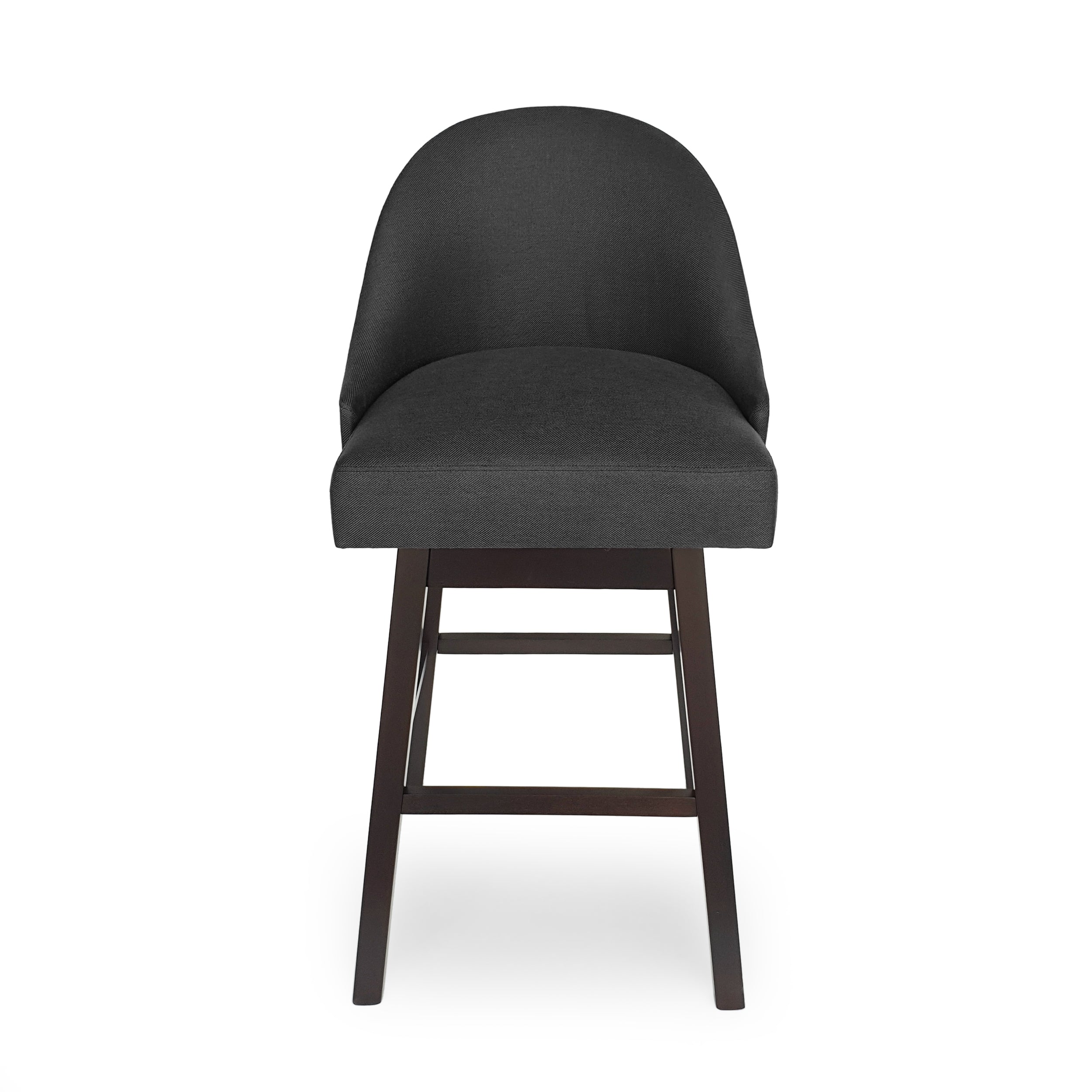 Andriel Modern Upholstered Swivel Bar Stool