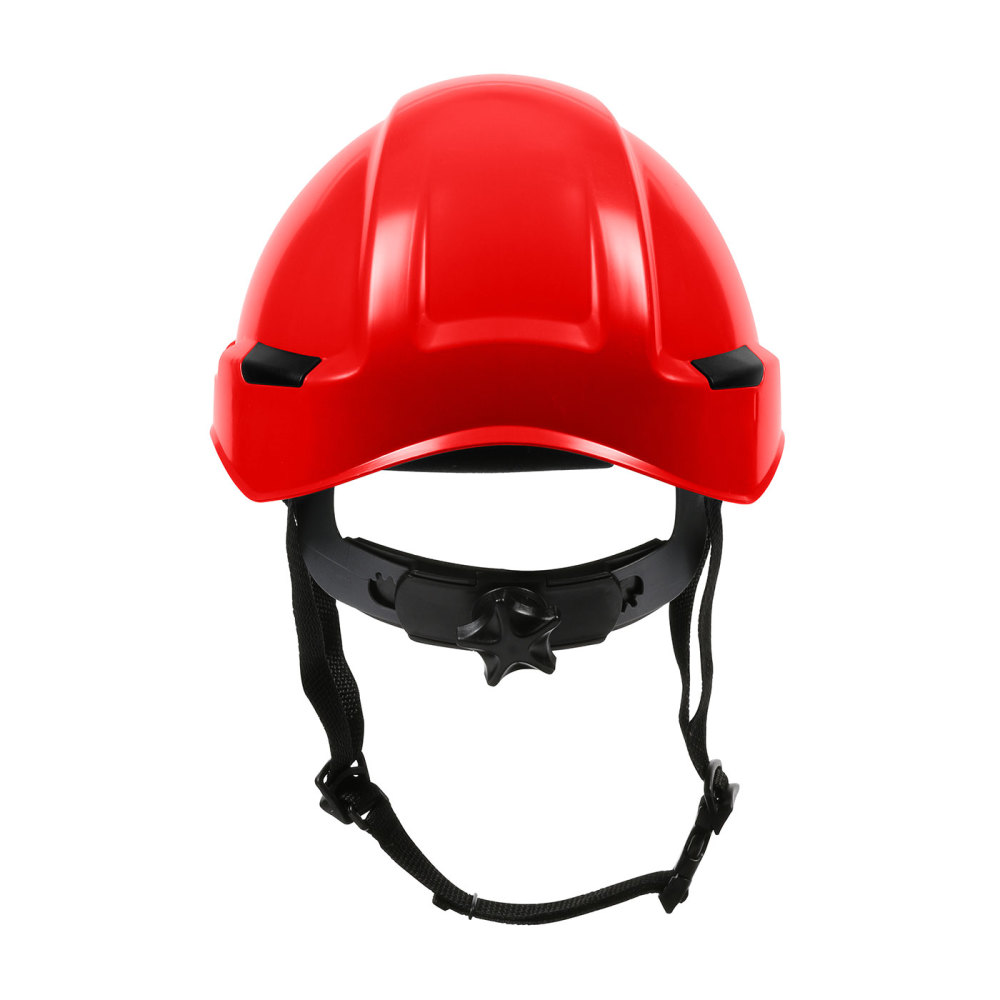 Protective Industrial Products Dynamic Rocky Industrial Climbing Helmet Red ;