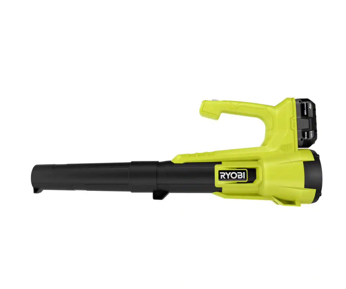 RYOBI P21110VNM ONE+ 18V 90 MPH 250 CFM Cordless Battery Leaf Blower with 4.0 Ah Battery and Charger