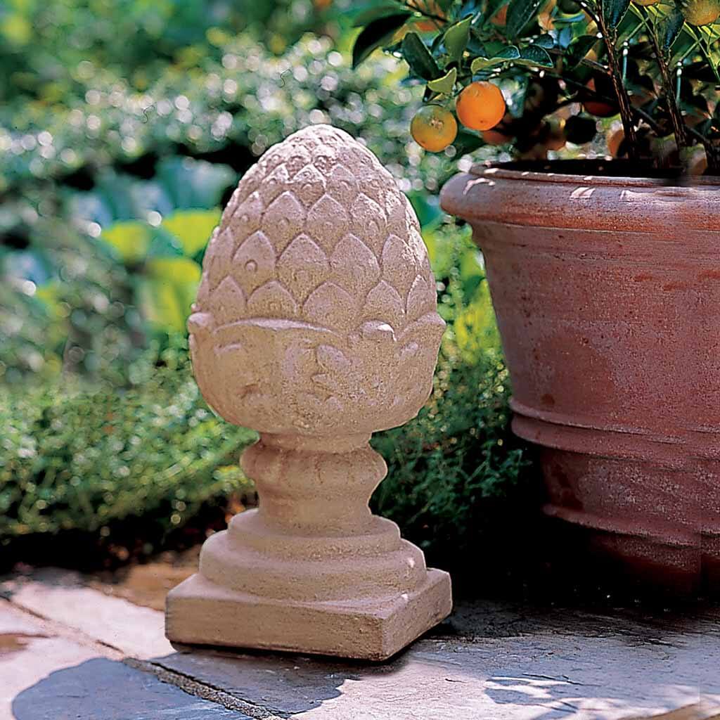 Campania International Pineapple Finial Small Garden Statue