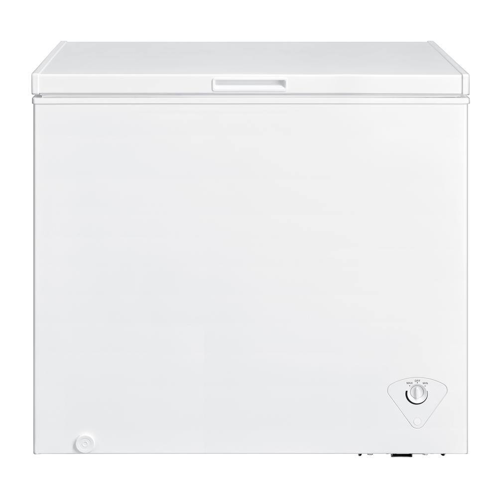 VISSANI 7 cu. ft. Manual Defrost Chest Freezer in White Garage Ready MDCF7WH