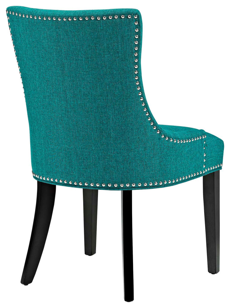 Marquis Dining Chair Fabric Set of 4 EEI 3497 AZU   Contemporary   Dining Chairs   by Kolibri Decor  Houzz