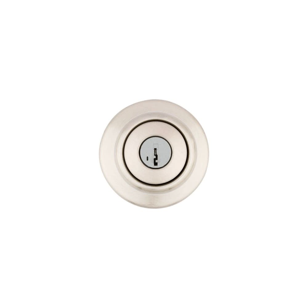 Kwikset Tylo Door Knob SmartKey Satin Chrome Keyed Entry Round