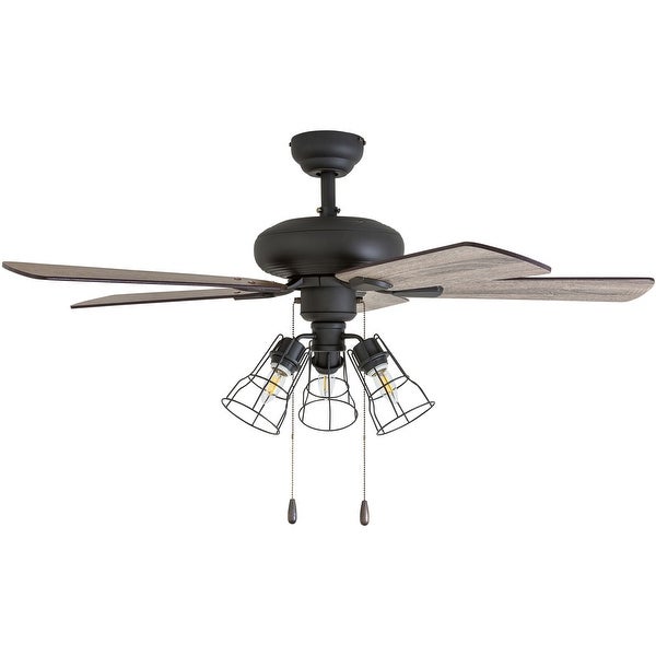 The Gray Barn Rugaard 42-inch Bronze 3-light LED Ceiling Fan Shopping - The Best Deals on Ceiling Fans | 27985718