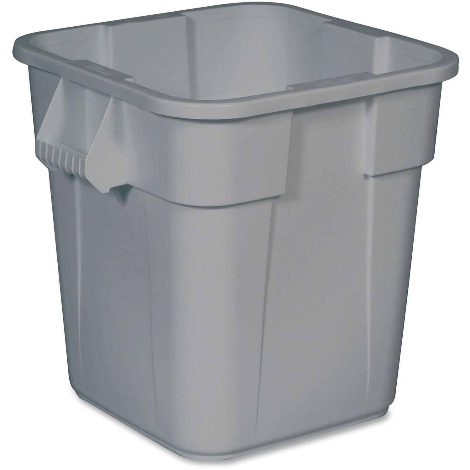 Square Brute Container by Rubbermaid Commercial Products RCP352600GYCT