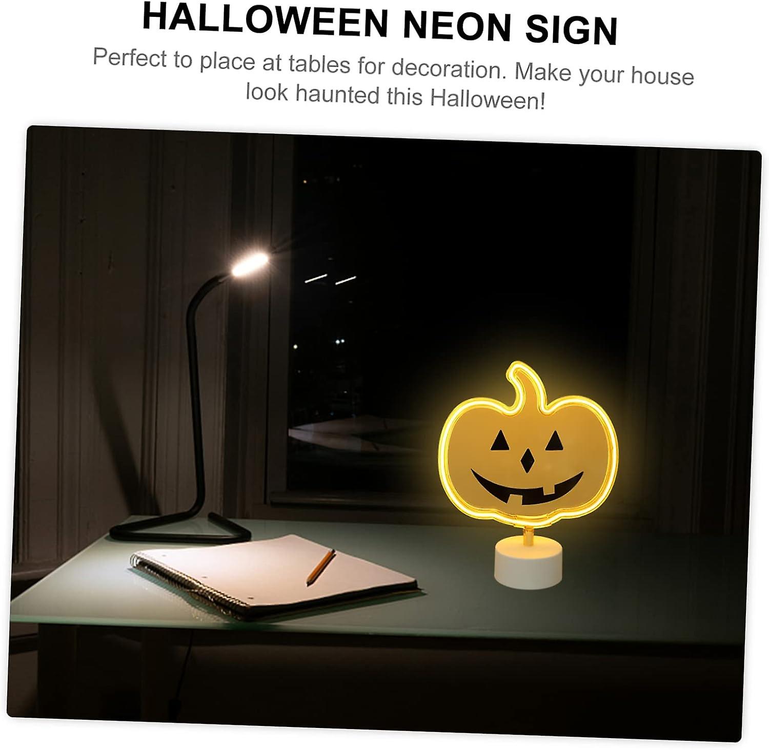 Pumpkin Lamp Astetic Room Decor Halloween Decorations Led Halloween Neon Lamp The Clouds Halloween Neon Light Sign Pvc Pumpkin Neon Lamp Sign