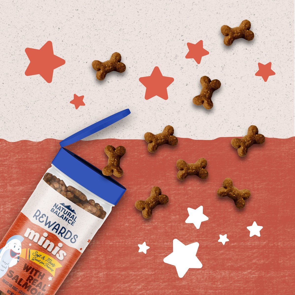 Natural Balance Rewards Minis With Real Salmon Dog Treats