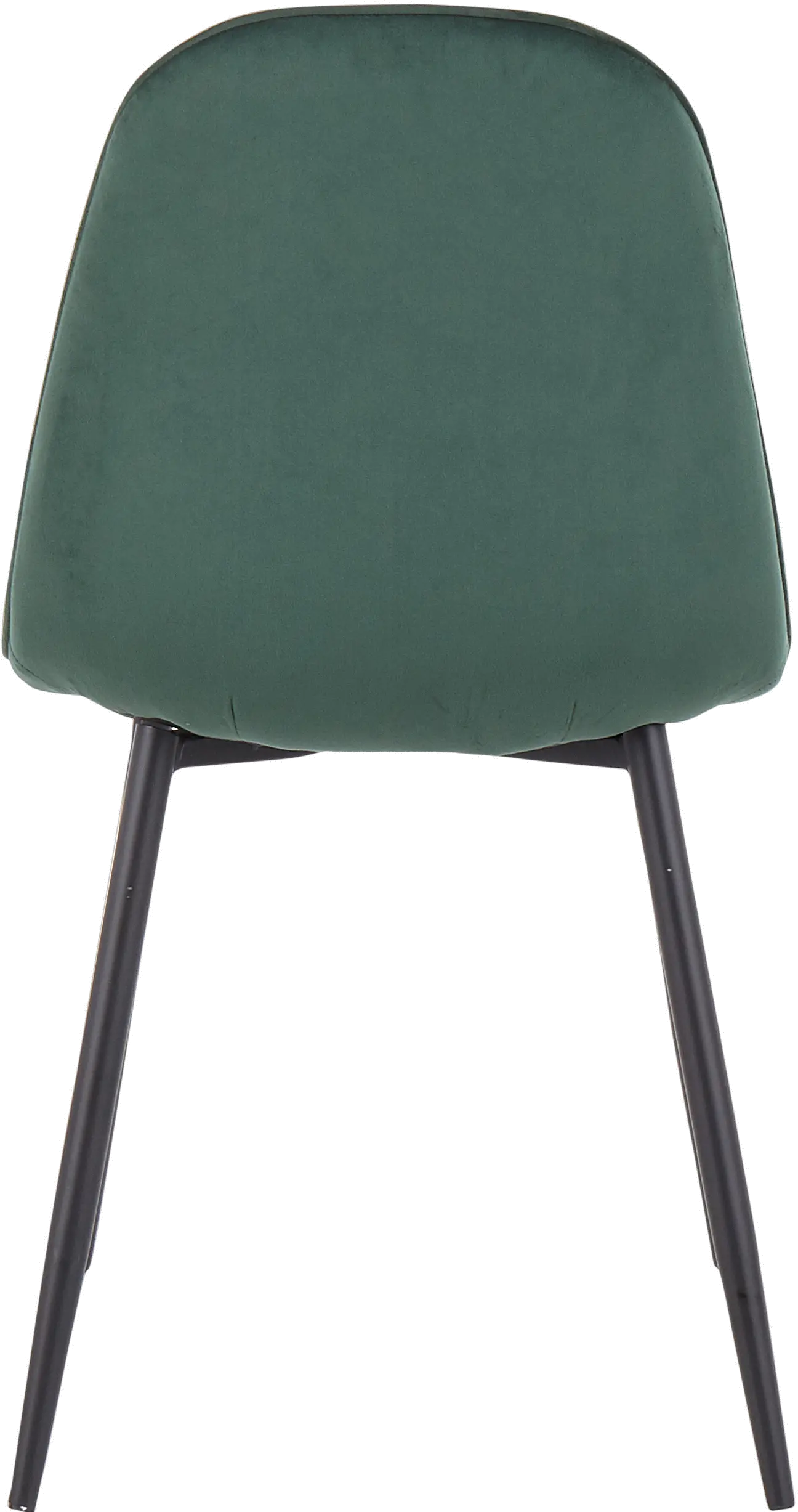 Pebble Green and Black Dining Room Chair (Set of 2)