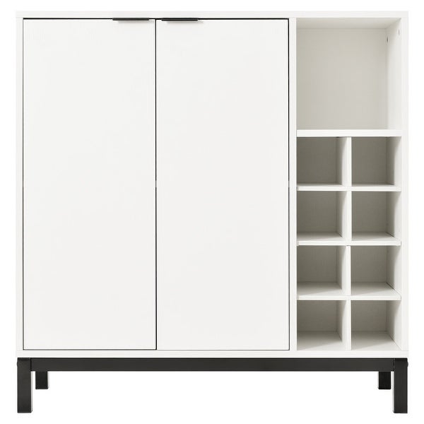 34 Inch Storage Sideboards Buffets with Wine Racks