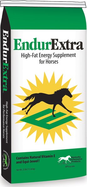 Kentucky Performance Products EndurExtra High-Fat Energy Powder Horse Supplement， 25-lb bag