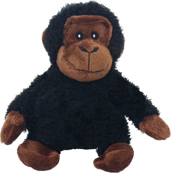 Multipet Look Who's Talking Chimpanzee Plush Dog Toy