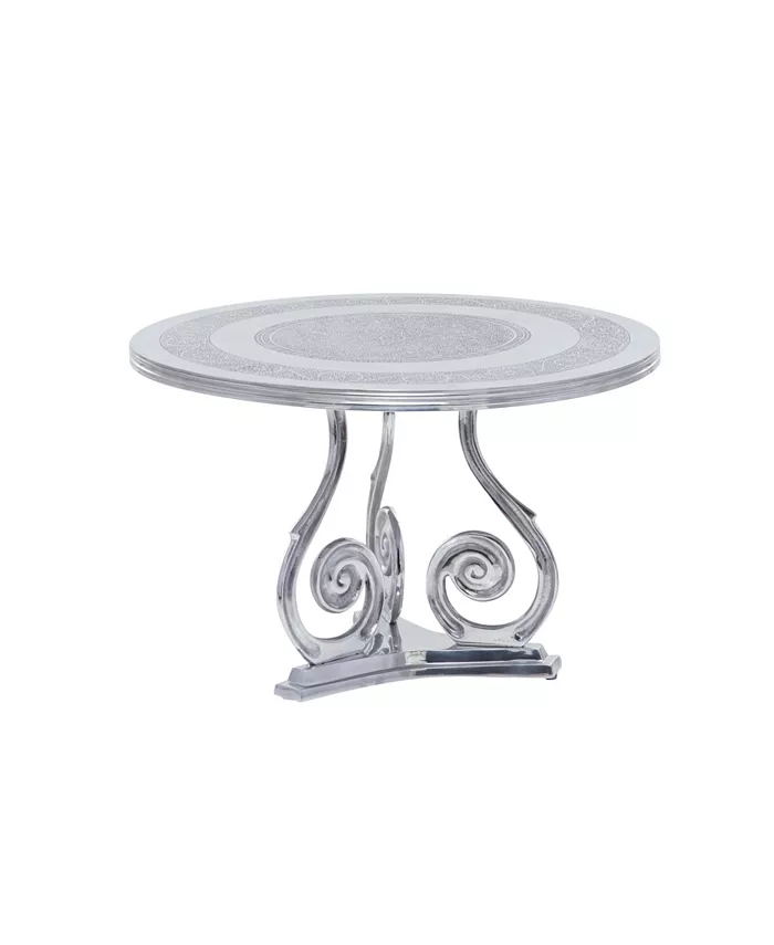 Rosemary Lane Aluminum Traditional Coffee Table