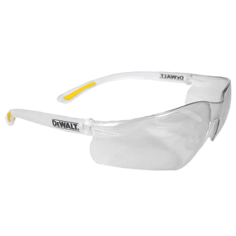 DEWALT Safety Glasses Contractor Pro Clear Frame Clear Anti Fog Lens DPG52-11D from DEWALT