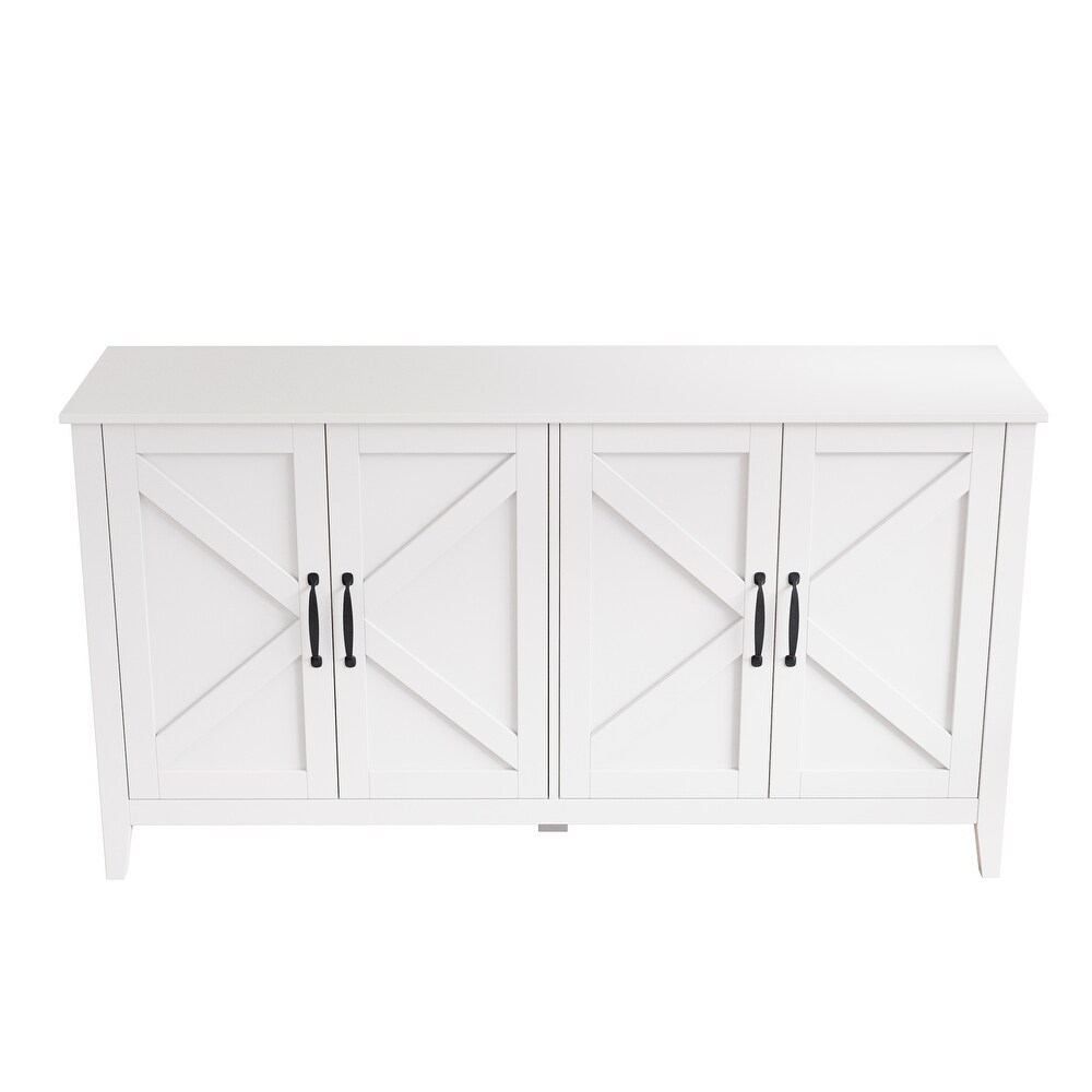 Freestanding Sideboard Storage Cabinet for Living Room Office Bedroom