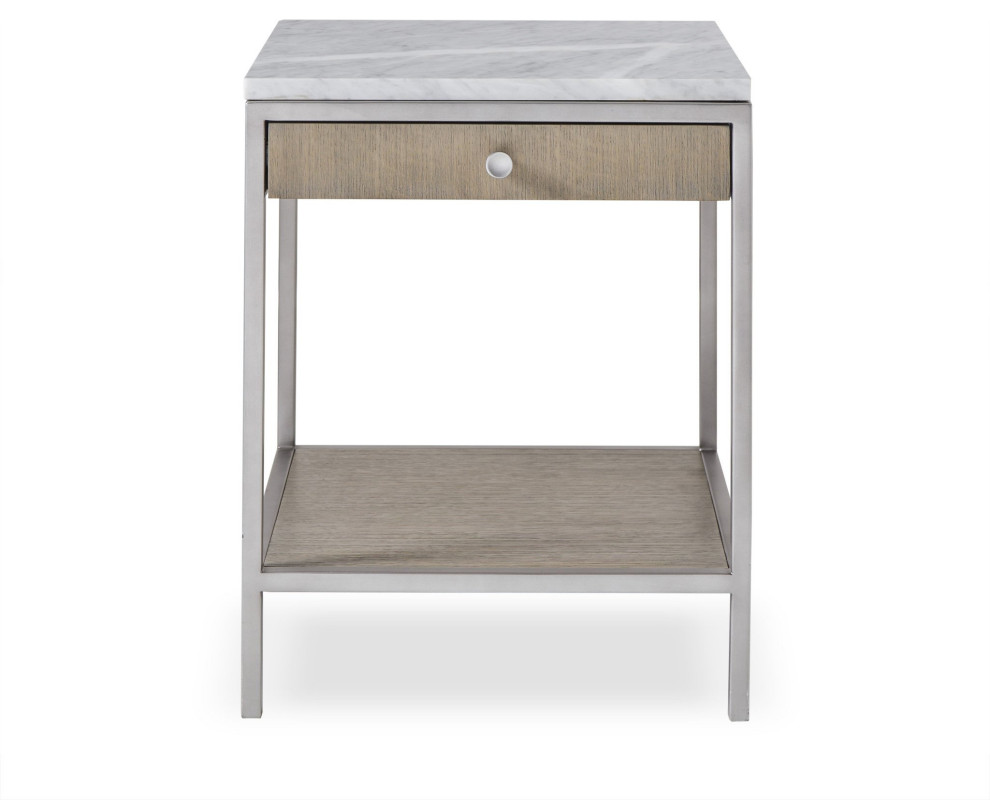 Lyle Square Side Table Small   Contemporary   Side Tables And End Tables   by Peachtree Fine Furniture  Houzz