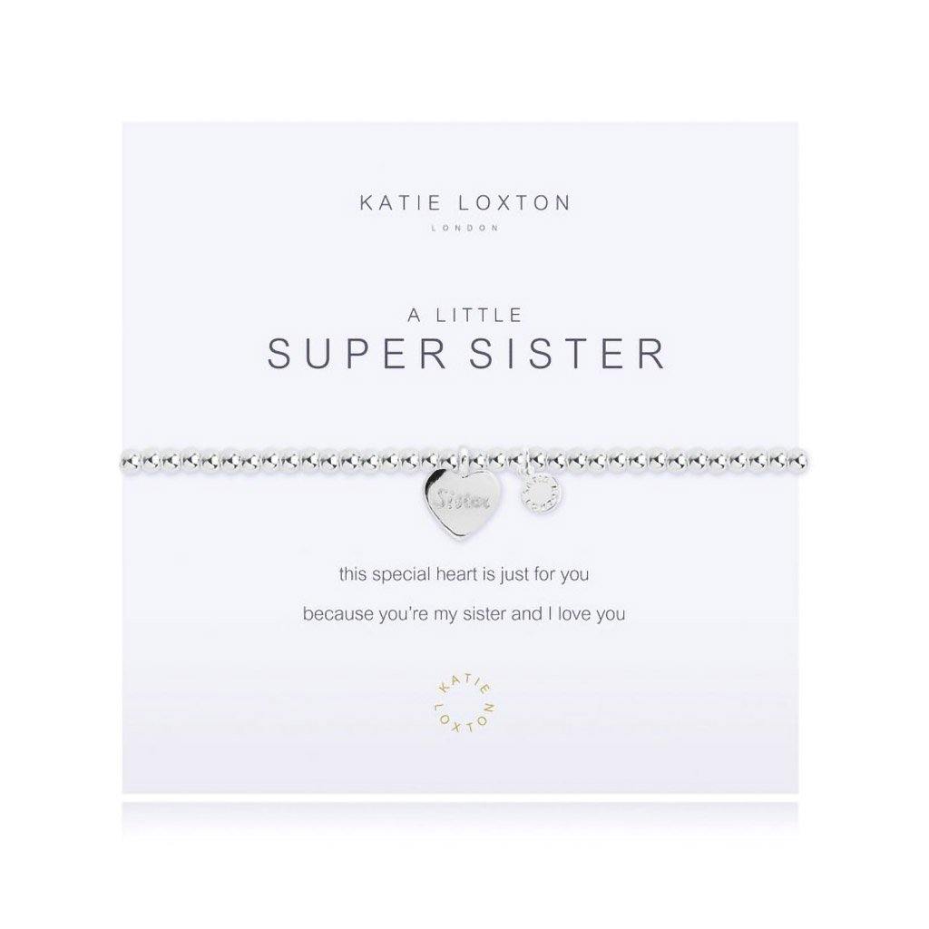 Katie Loxton  A Little Super Sister Bracelet