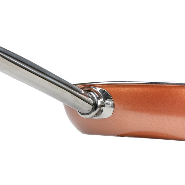 11 Inch Nonstick Induction Copper Frying Pan