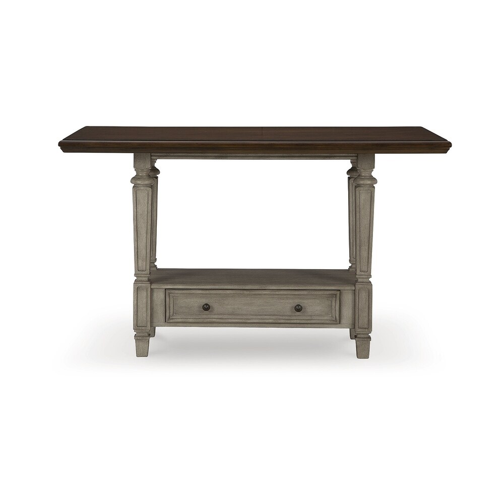 Signature Design by Ashley Lodenbay Antique Gray Counter Height Dining Table   36\