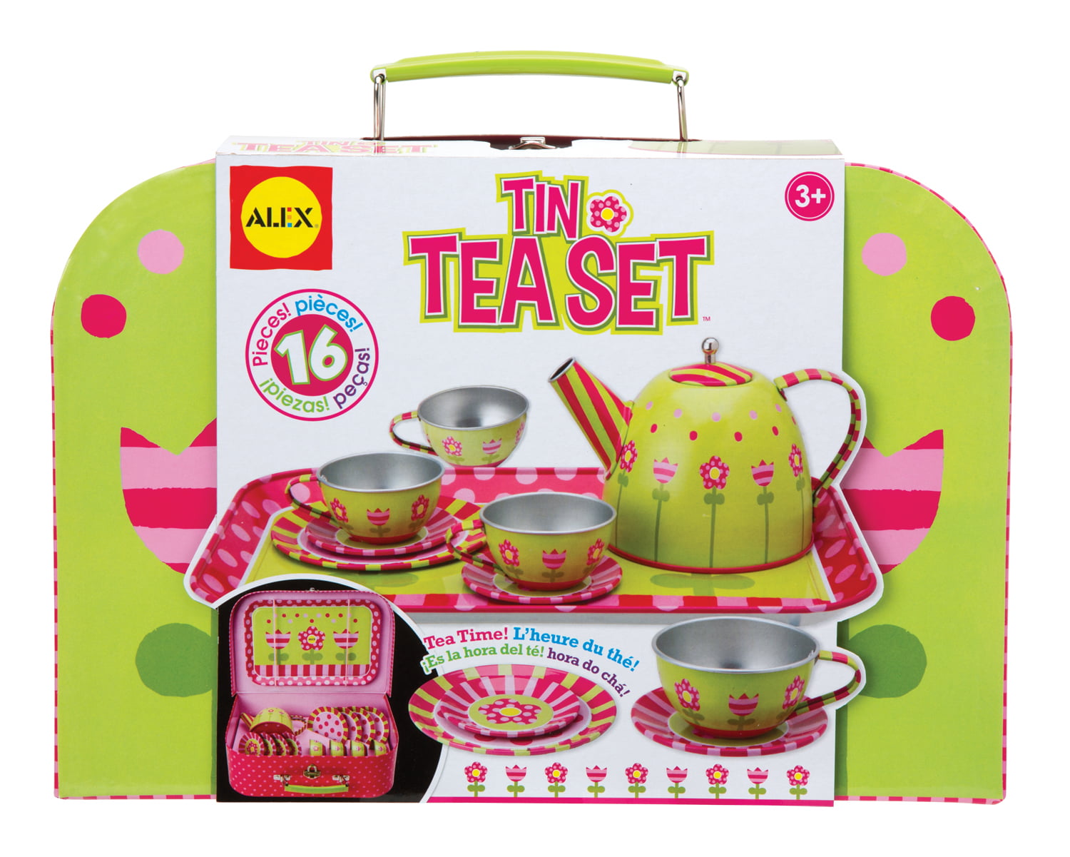 ALEX Toys Tin Toy Tea Set