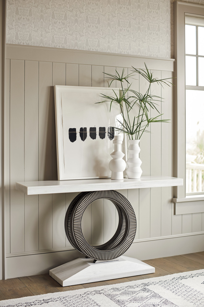 Wayfarer Stone Top Console   Contemporary   Console Tables   by Lexington Home Brands  Houzz