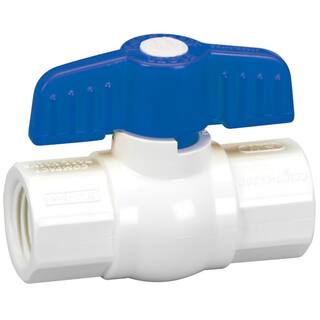 HOMEWERKS 4 in. FIP x 4 in. FIP Schedule 40 PVC Ball Valve VBVP40B11B