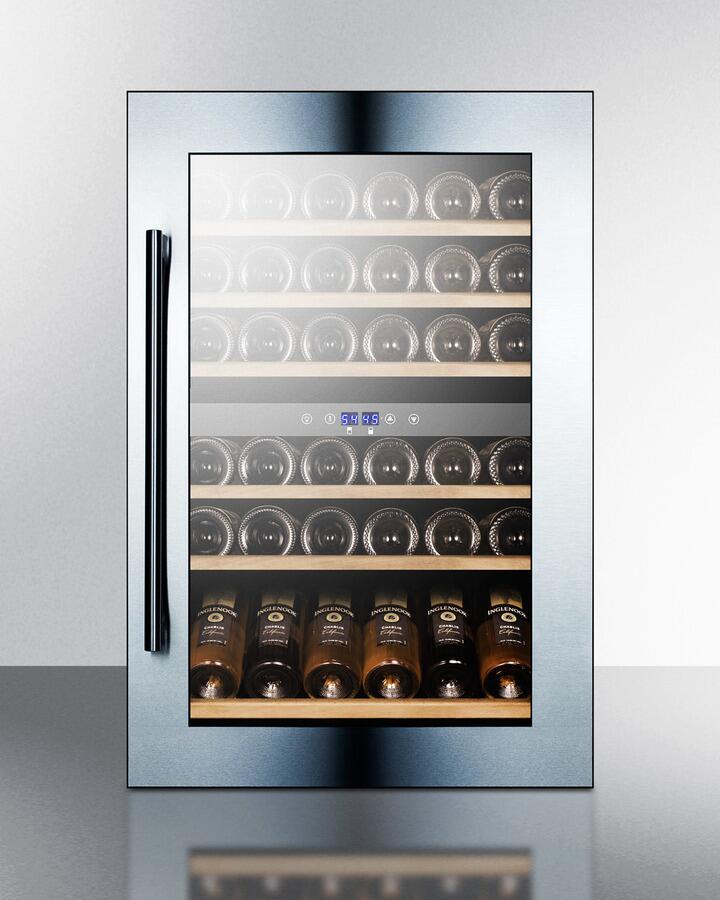 Summit VC60D 24 Inch Stainless Steel Wine Cooler