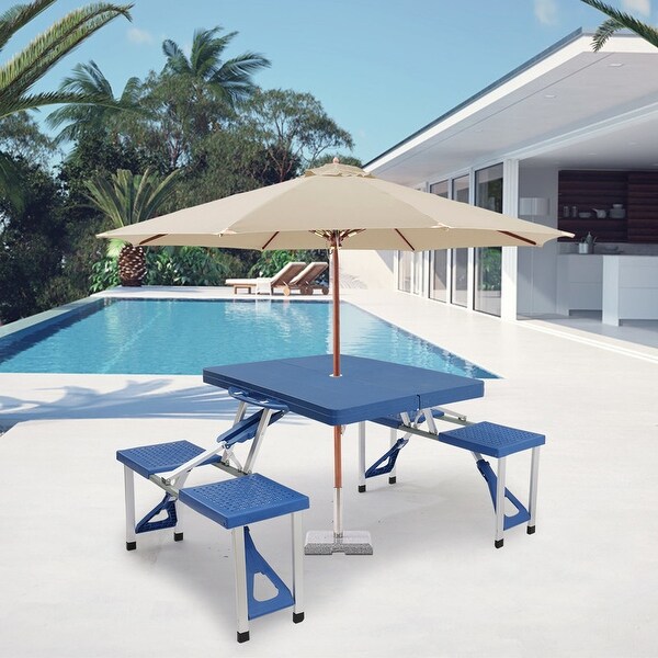 OnePiece Folding Tables and Chairs for Camping