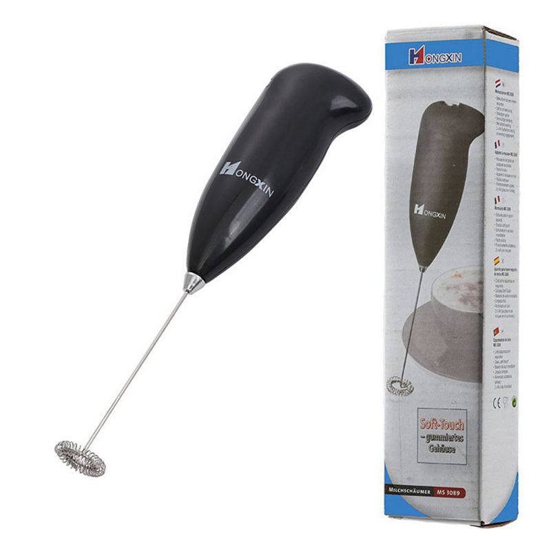 Stainless Steel Handheld Electric Blender; Egg Whisk; Coffee Milk Frother