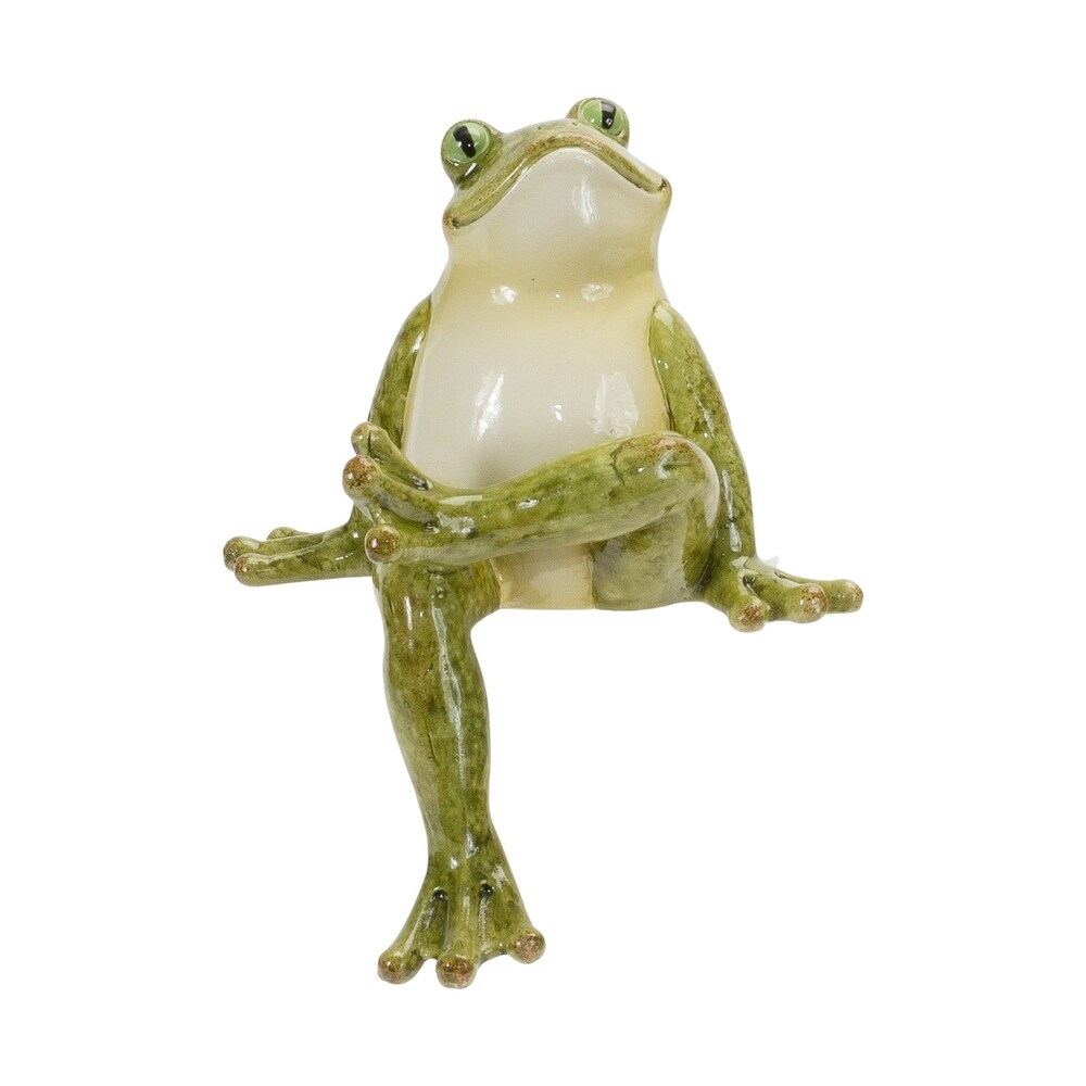 Frog Shelf Sitters (Set of 3)   4.25 x 74.75 x 6.53.75 x 6.25