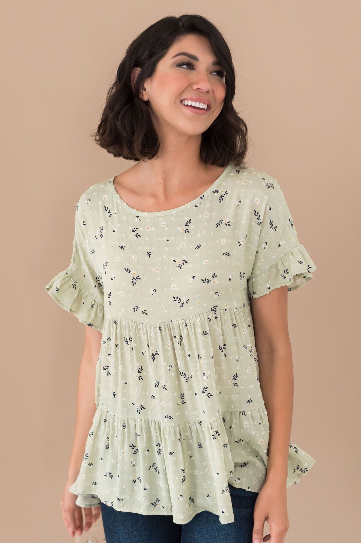 Dainty Daisy Modest Blouse