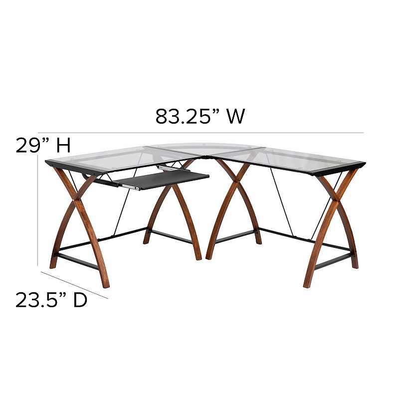 Flash Furniture L-Shape Desk