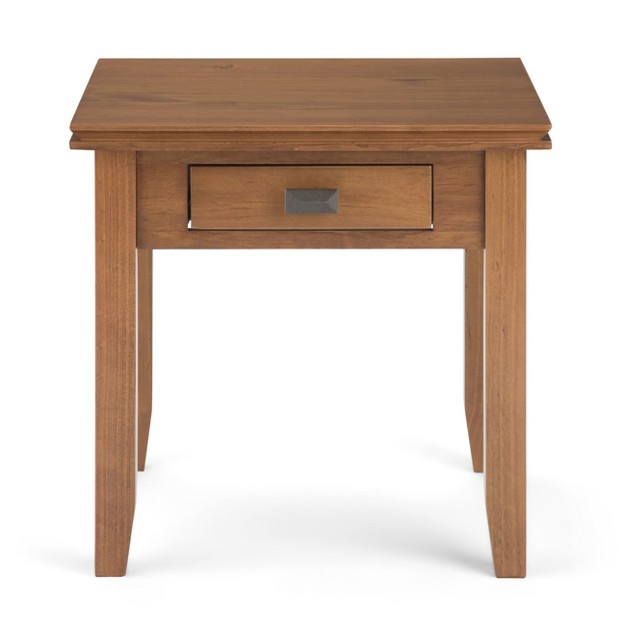 Stratford Solid Wood End Table Wyndenhall