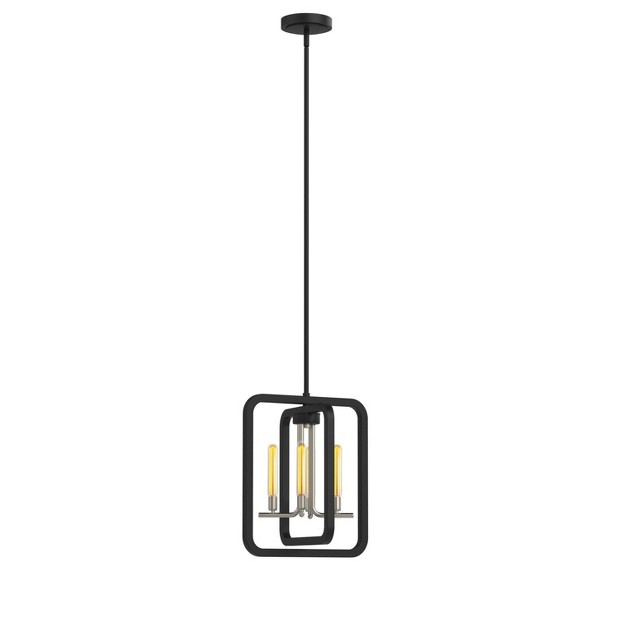 Defong 4 light Black Pendant Lighting Fixture